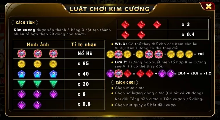 Khám Phá Trò Chơi Nổ Hũ Kim Cương Tại VN88 Cực Hấp Dẫn 1 Khám Phá Trò Chơi Nổ Hũ Kim Cương Tại VN88 Cực Hấp Dẫn